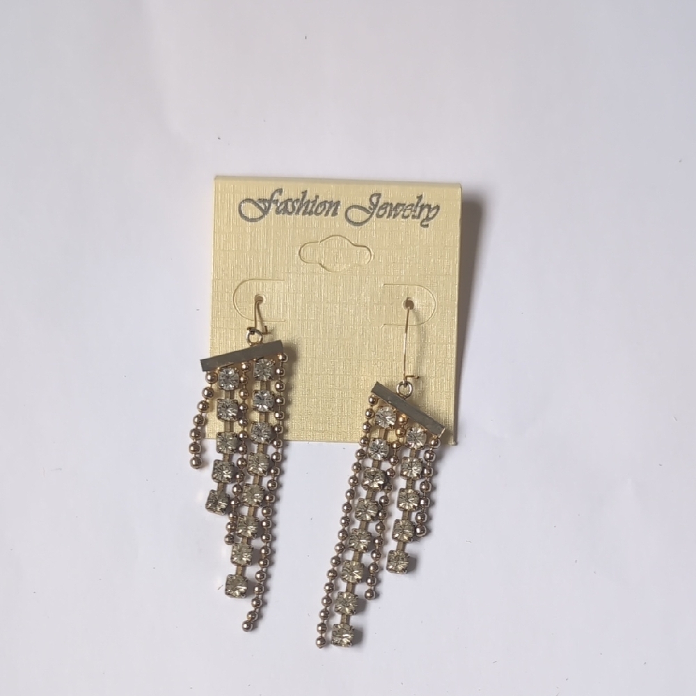 Fashion Jewelry Gold and Silver‎ Chandelier Earrings